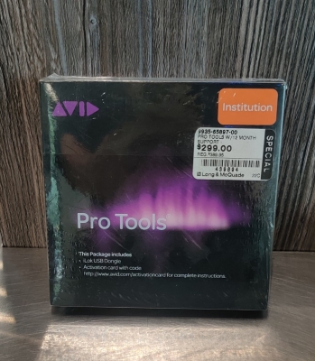 Avid - Pro Tools (Institutional copy)